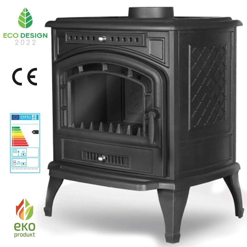 Houtkachel - 9,3 kW - KAWMET P7 ECO - gietijzer