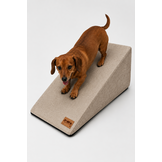 Hondentrap zacht - voor kleine honden - 80x40x40 cm - beige