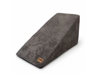 Hondentrap ribstof - kleine honden - 80x40x40 cm - bruin