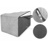Hondentrap - 4 treden - 60x30x40 cm - zachte stof - donkerblauw