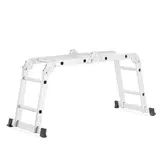 Vouwladder 4x2 treden - werkhoogte 3,50 m - tot 150 kg