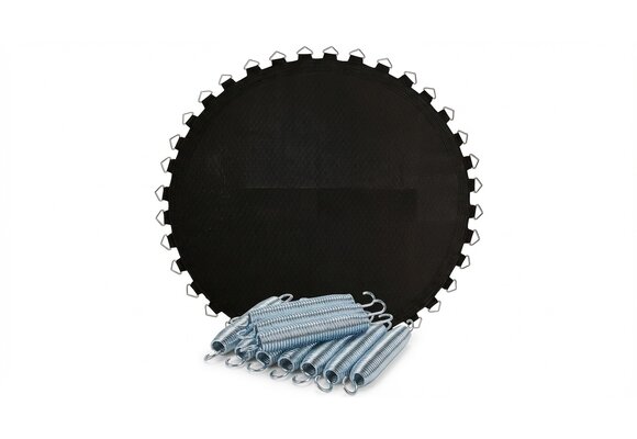 Trampoline springmat & veren set - 72 veren - 12 Ft - 364 cm tot 374 cm diameter