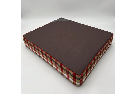 Hondenkussen - hondenmatras - 65x50x10 cm - waterdicht - bruin