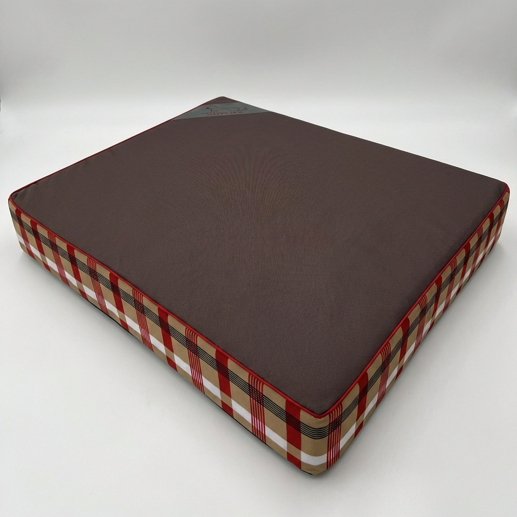 Hondenkussen - hondenmatras - 65x50x10 cm - waterdicht - bruin