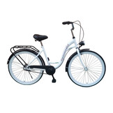 Fiets voor meisje - meisjesfiets 26 inch - zwart wit