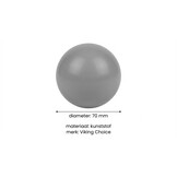 Ballenbak ballen 1000 stuks 7cm, wit, lichtblauw, grijs, blauw