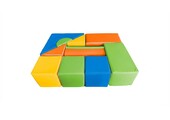 Foam blokken - soft play bouwblokken - 11 delig - multicolor