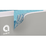 Opzetzwembad - 549 x 305 x 122 cm - Avenli - complete set
