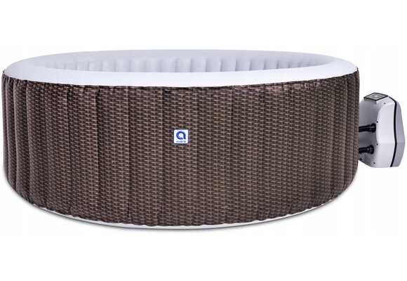 Opblaasbare spa Nice - 6 personen - 204x70 cm - rotanlook