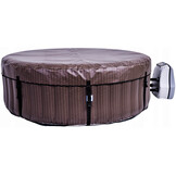 Opblaasbare spa Nice - 6 personen - 204x70 cm - rotanlook