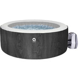 Opblaasbare spa Nice - 6 personen - 204x70 cm - houtlook
