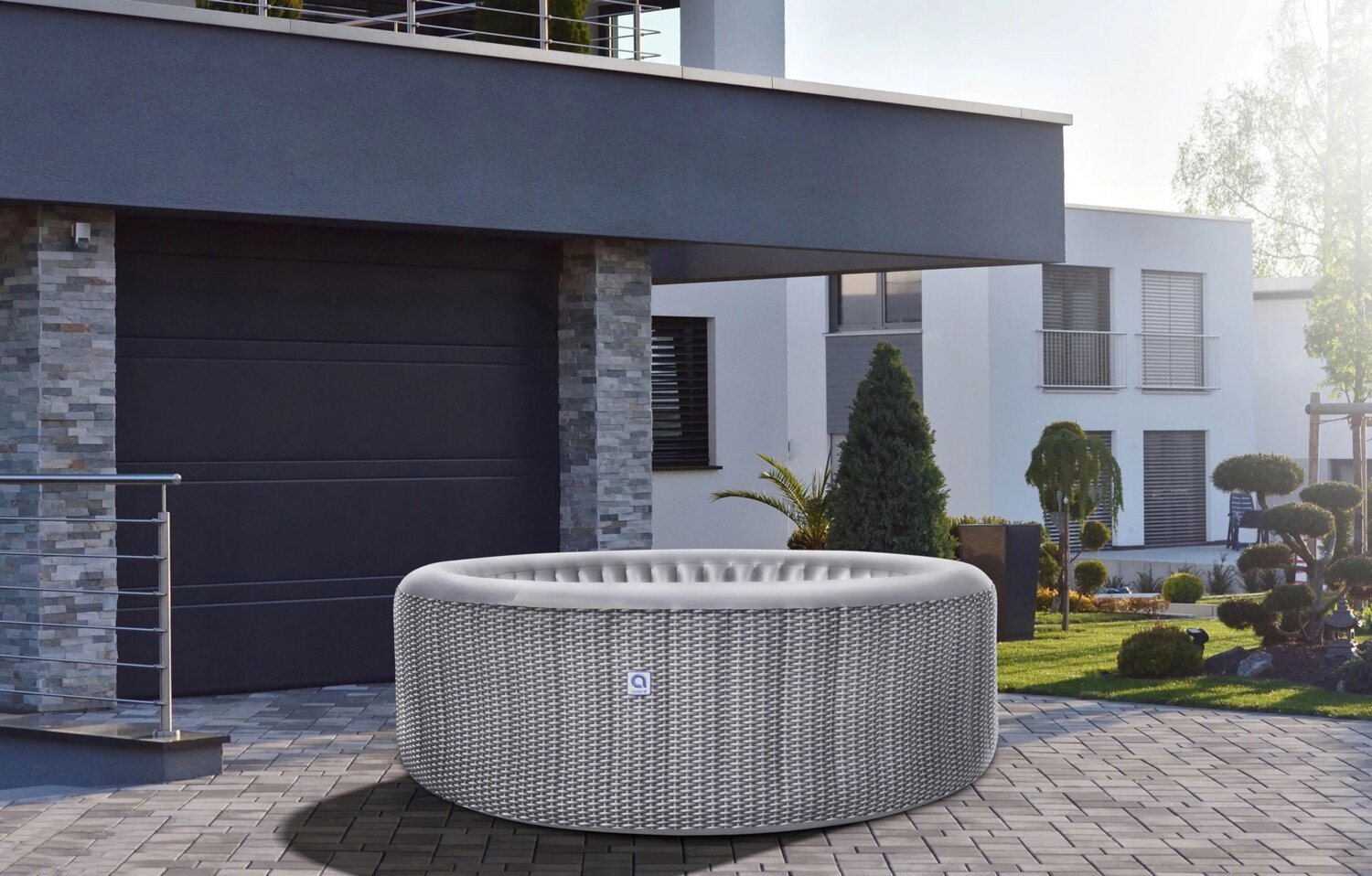 Opblaasbare spa Venice - 6 personen - 204x70 cm - Avenli