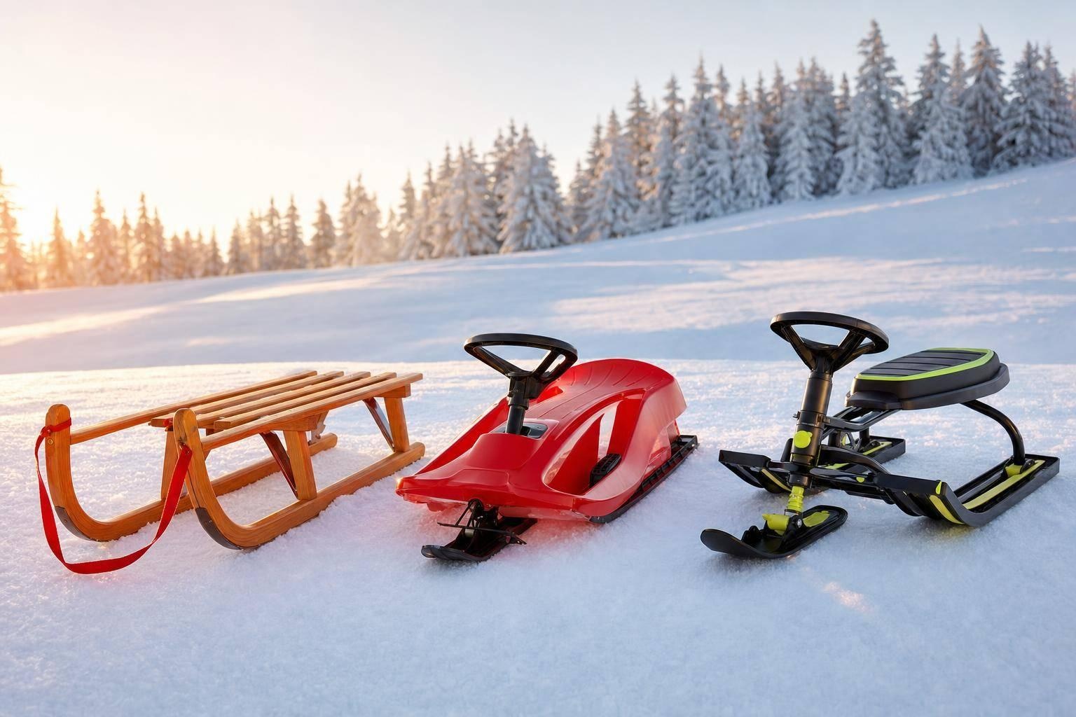 Slee kopen voor de winter: stuurslee, snowracer of klassieke houten slee?