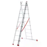 Vouwladder 3x7 treden - werkhoogte 5,30 m - Faraone