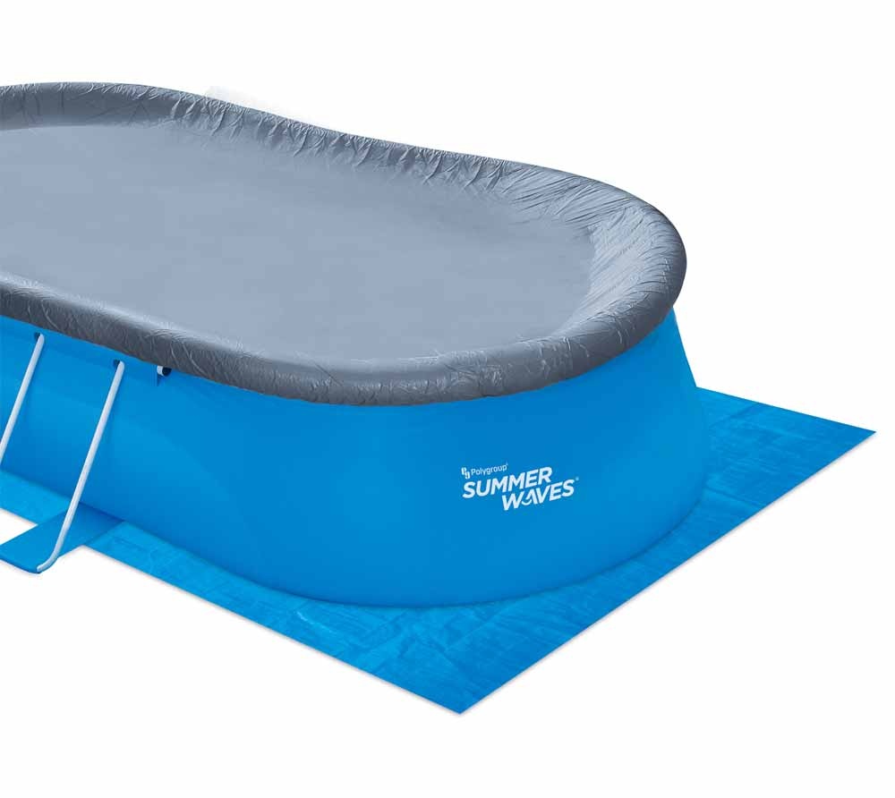 Opblaas zwembad - ovaal 549x305x107 cm - complete set