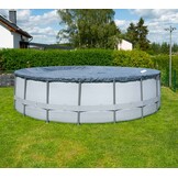 Opzet zwembad - rond 549x132 cm - complete set - grijs