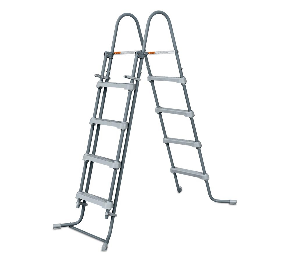 Opzet zwembad - rond 549x132 cm - complete set - grijs