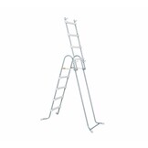 Opzet zwembad - rond 549x132 cm - grijs steen look