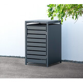 Container ombouw Kubus - 1 container - 240 liter - antraciet