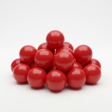 Ballenbak ballen rood (70mm) 100 stuks