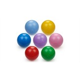 Ballenbak ballen 500 stuks 7cm, rood, groen, paars, roze, geel, blauw
