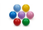 Ballenbak ballen 500 stuks 7cm, rood, groen, paars, roze, geel, blauw
