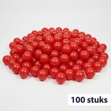 Ballenbak ballen rood (70mm) 100 stuks