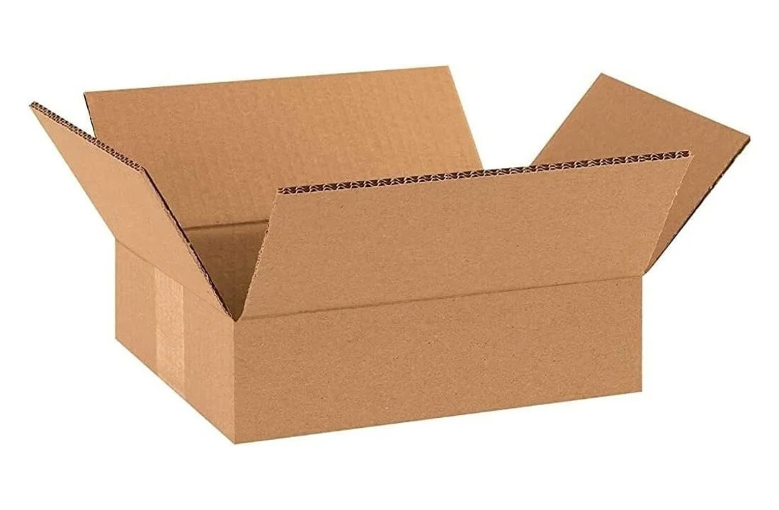 Verzenddozen 60x40x20cm - 3 laags karton, bruin, 10 stuks