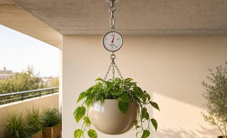 Hangende plantenbak ophangen: stevig én stijlvol
