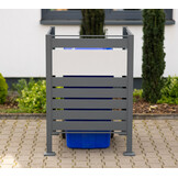 Kliko ombouw Planum - 3 panelen - 1 container 240 L - grijs mix
