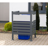 Kliko ombouw Planum - 3 panelen - 1 container 240 L - grijs mix