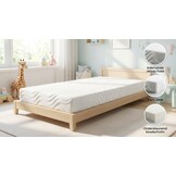 Matras 90x200 cm - 7 cm dik - koudschuim t130/150