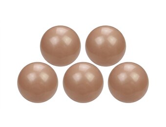 Ballenbak ballen goudroze (70mm) 100 stuks