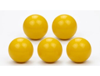 Ballenbak ballen geel (70mm) 100 stuks