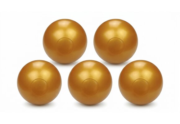 Ballenbak ballen goud (70mm) 1000 stuks