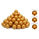 Ballenbak ballen goud (70mm) 1000 stuks