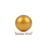 Ballenbak ballen goud (70mm) 1000 stuks