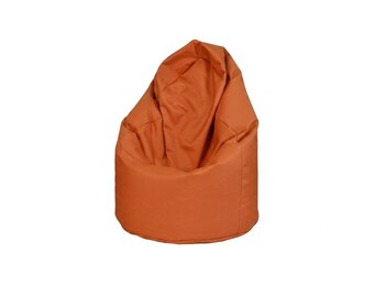 Loungestoel zitzak bruin - 70x70x110cm | EPS-kralen & Polyester