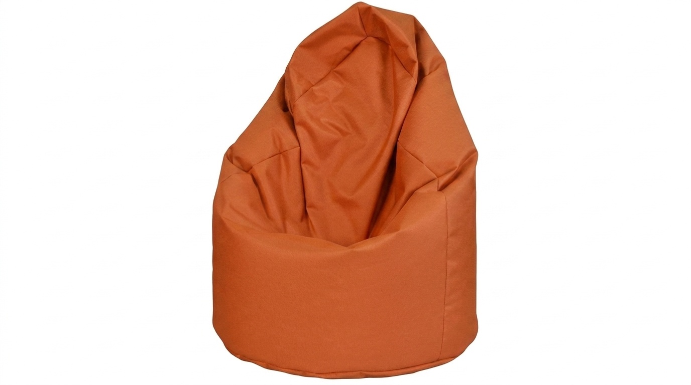 Loungestoel zitzak bruin - 70x70x110cm | EPS-kralen & Polyester