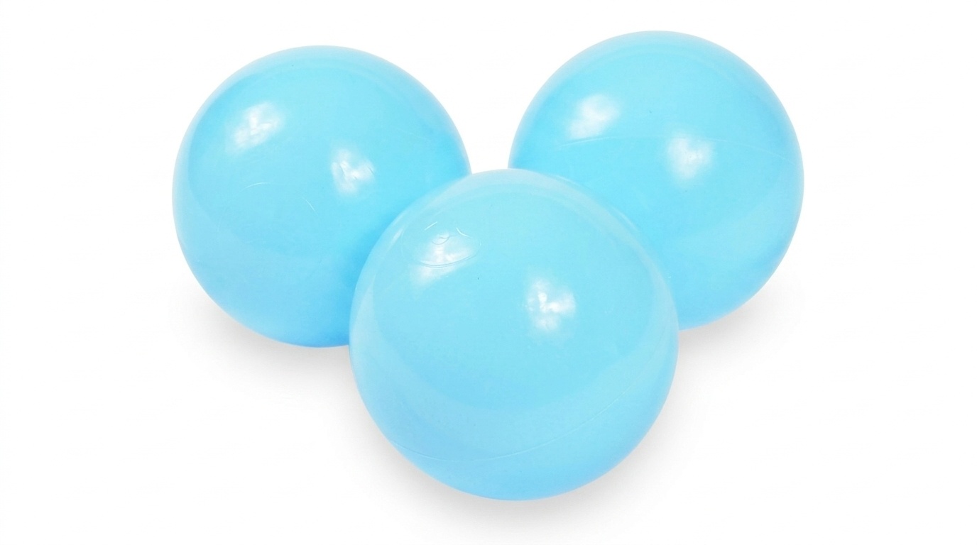 Ballenbak ballen baby blauw (70mm) 1000 stuks