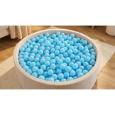Ballenbak ballen baby blauw (70mm) 1000 stuks