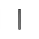 Kachelpijp - rookkanaal - 2mm staal - Ø 120 mm - 100 cm - zwart