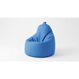 Zitzak fauteuil blauw | Kunstleer | 75x70x30 cm | EU Kwaliteit