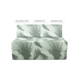 Opvouwbaar matras - Wasbare hoes - 200cm x 90cm x 15cm - Organic