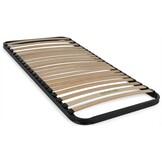 Lattenbodem 90x200 - bedbodem in metalen frame 49x30 mm - 27 latten