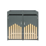 Container ombouw - 2 containers - 2x 240 L - plantenbakken