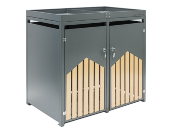 Container ombouw - 2 containers - 2x 240 L - plantenbakken