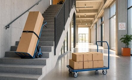 Steekkar of plateauwagen: welke transportwagen heb je nodig?