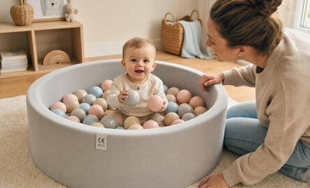 Ballenbak voor baby's: leeftijd en veiligheid