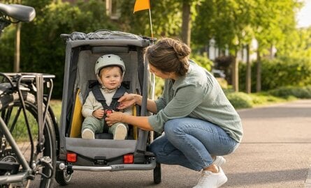 Fietskar voor kinderen: leeftijd en normen